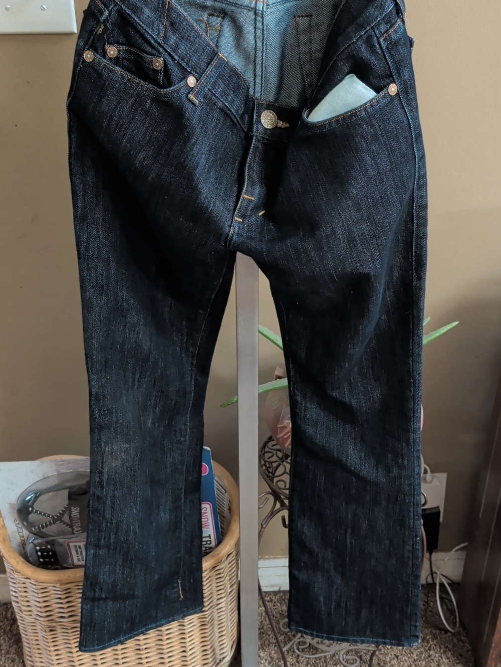 Rock & Republic Men's Dark Indigo Bootcut Jeans